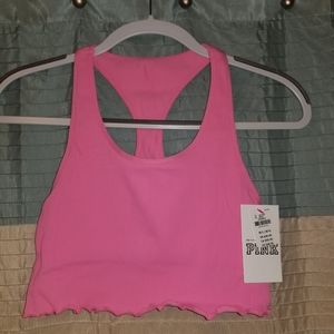 BNWT RARE VICTORIAS SECRET 2 PIECE SET BUBBLE GUM PINK
